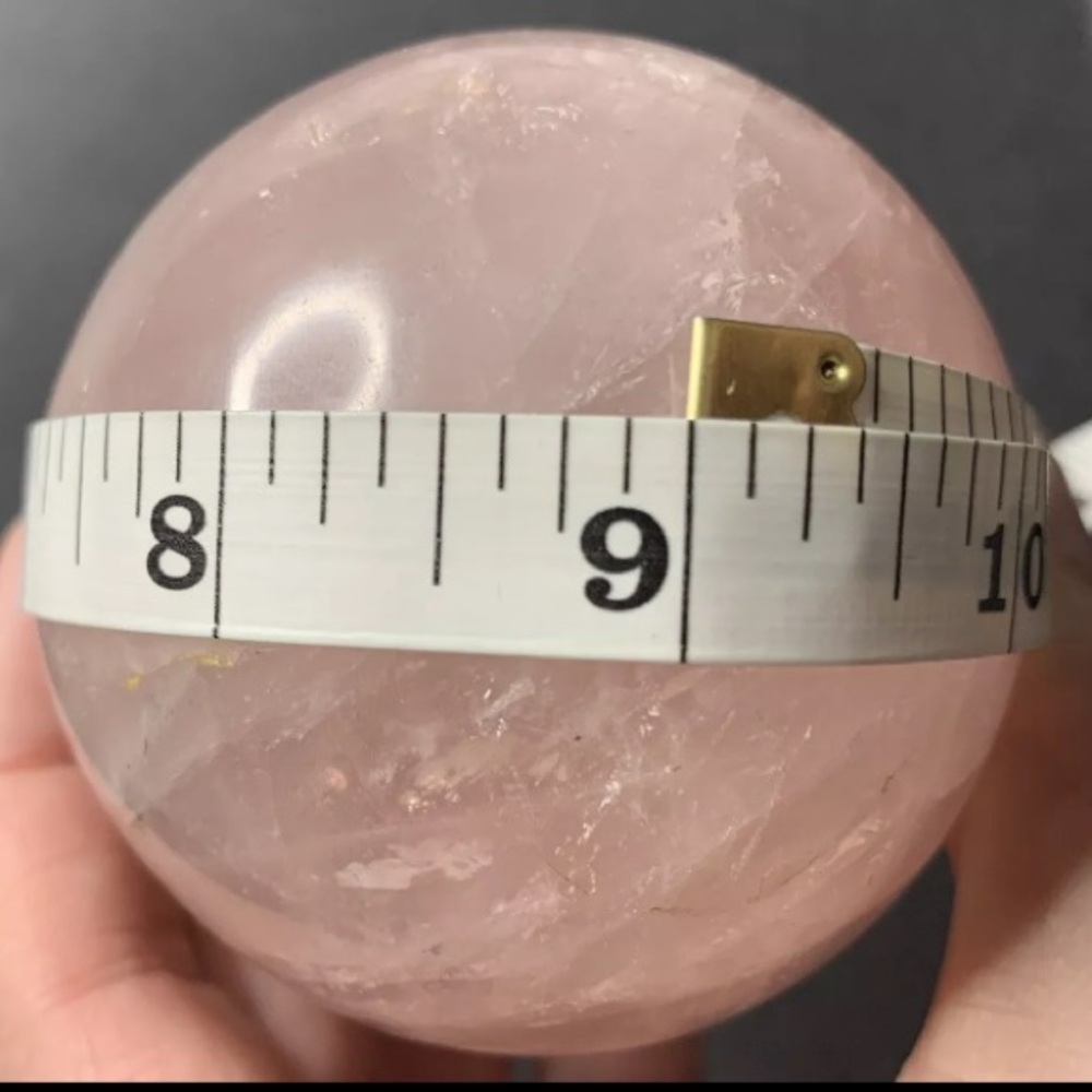BOGO1/2 Natural Rose Quartz Crystal
Gemstone Healing Stone
Sphere Ball Self Love - Picture 15 of 17